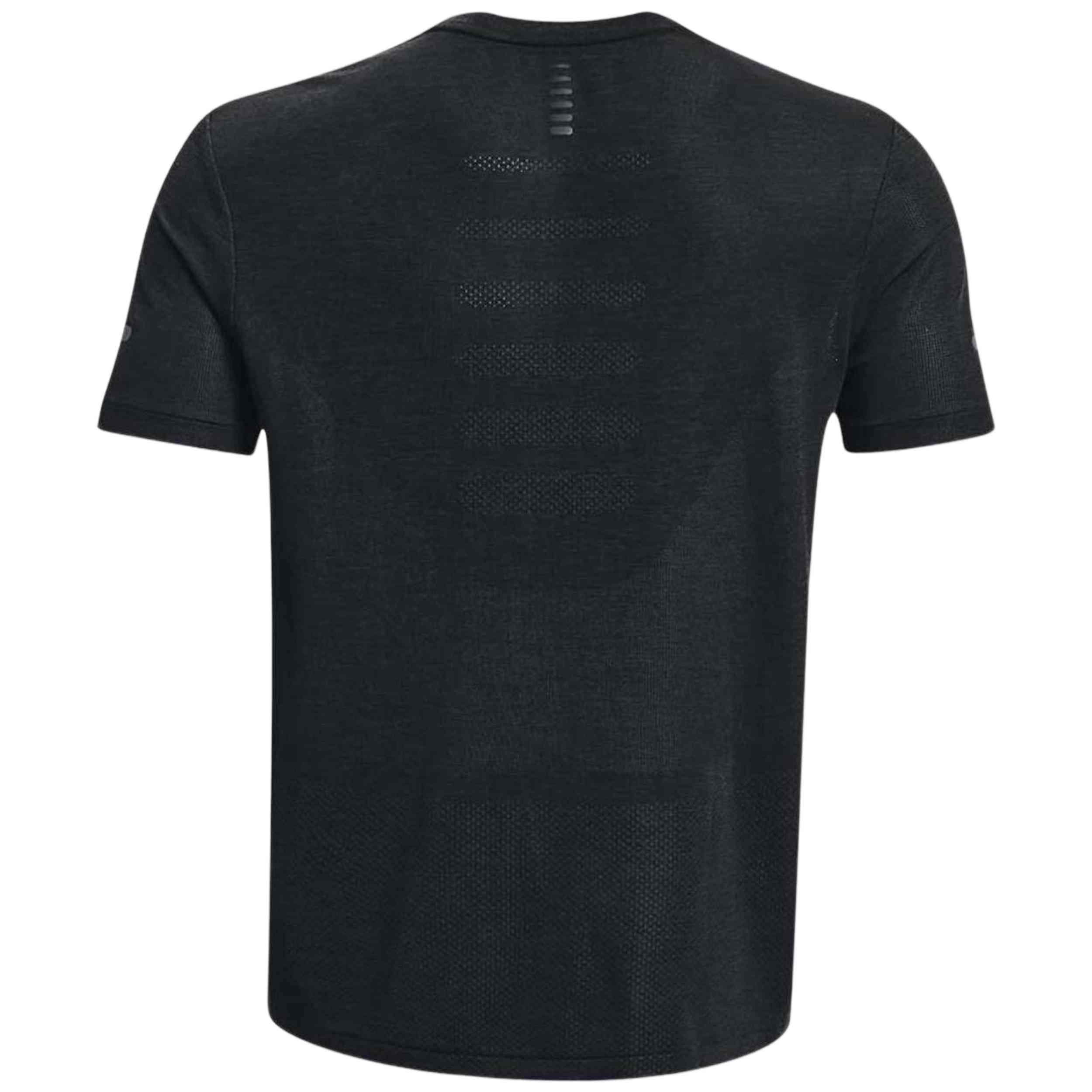 Camiseta De Manga Corta Under Armour modelo UA Seamless Stride para Hombre en color Negro
