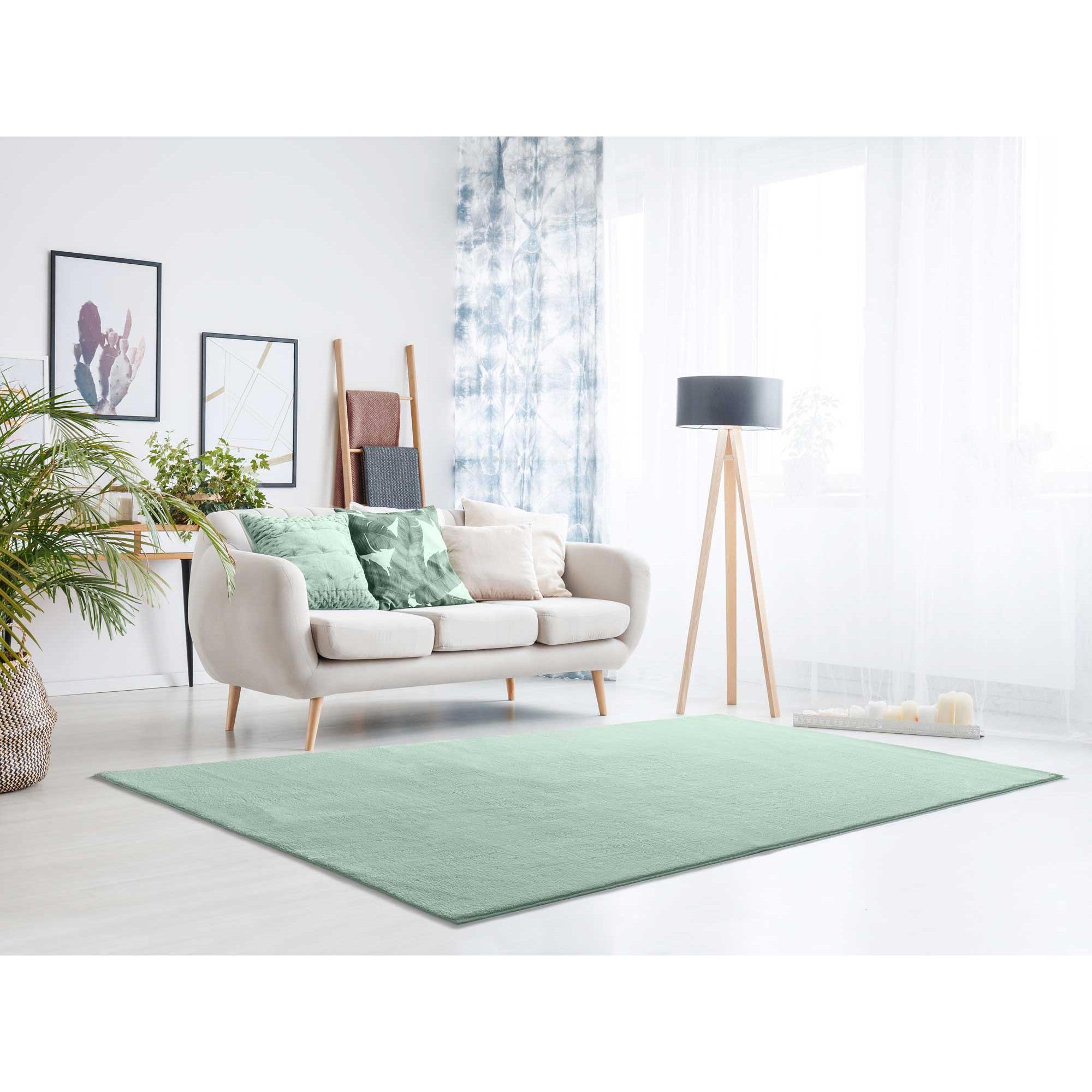 ATTICGO Alfombra de Interior Lavable en Varios Colores - Loft Liso | 60X120, 80X150, 120X170, 140X200, 160X230, 200X290 cm