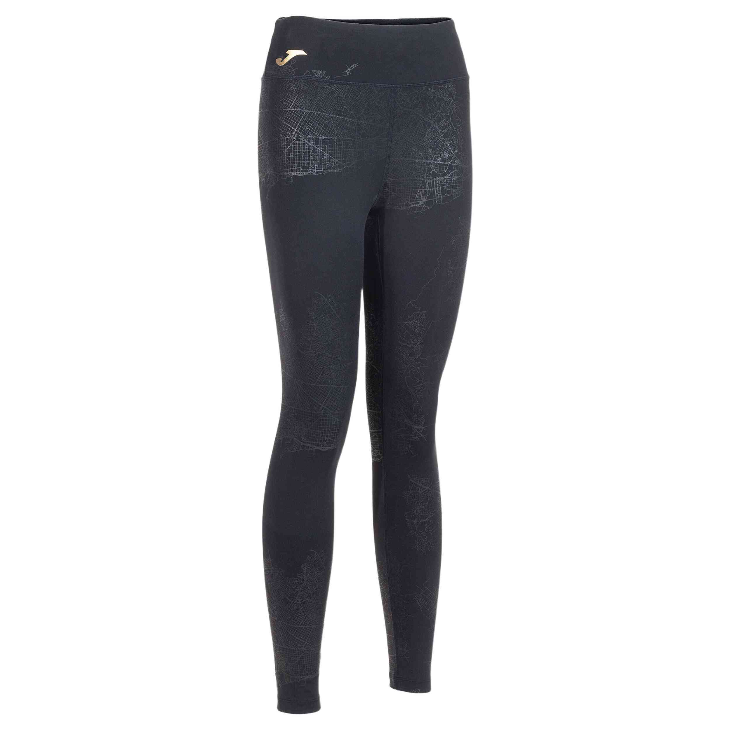 Leggings / Mallas marca Joma modelo 902009.100 para mujer en color negro