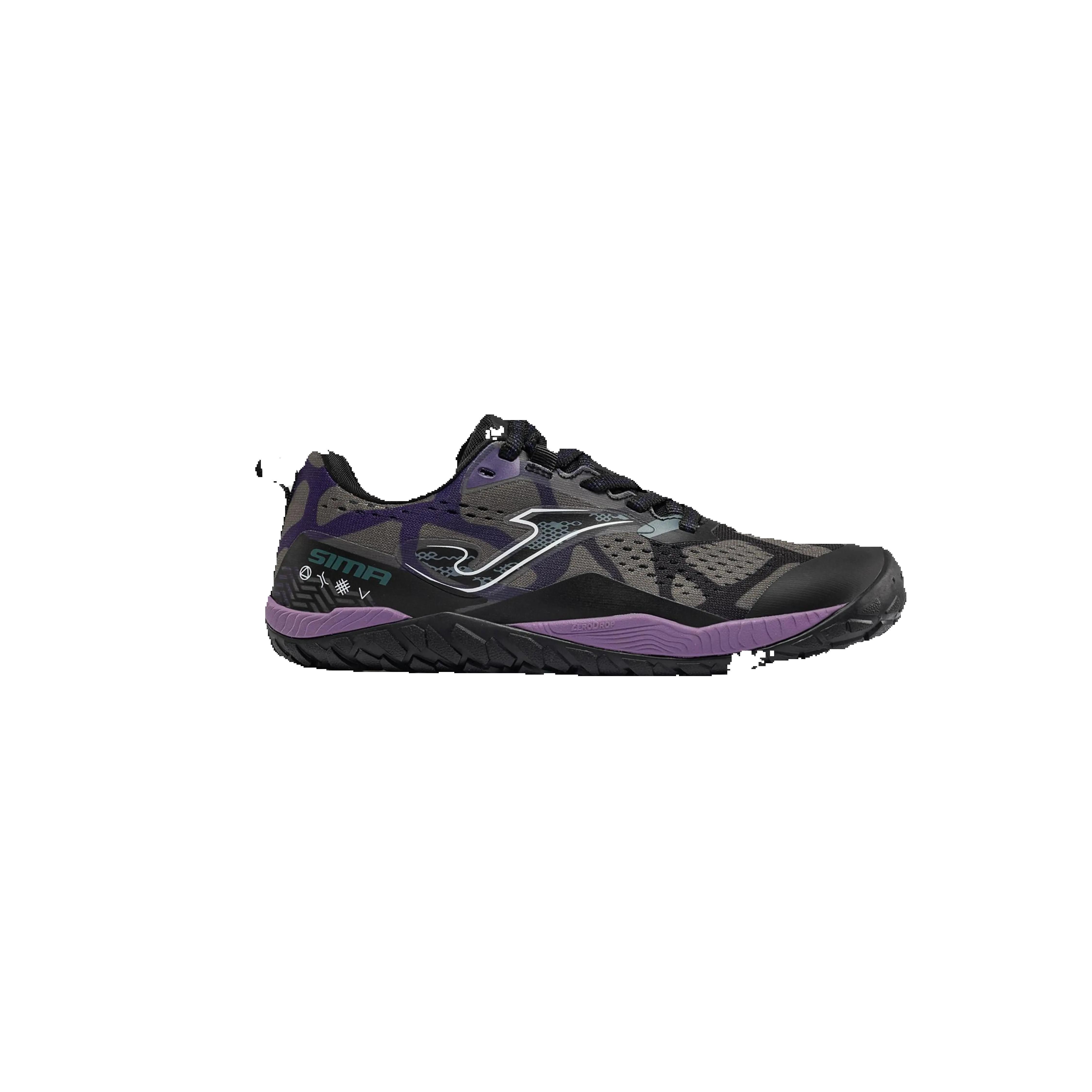 Zapatillas Joma Sima Barefoot gris lila mujer