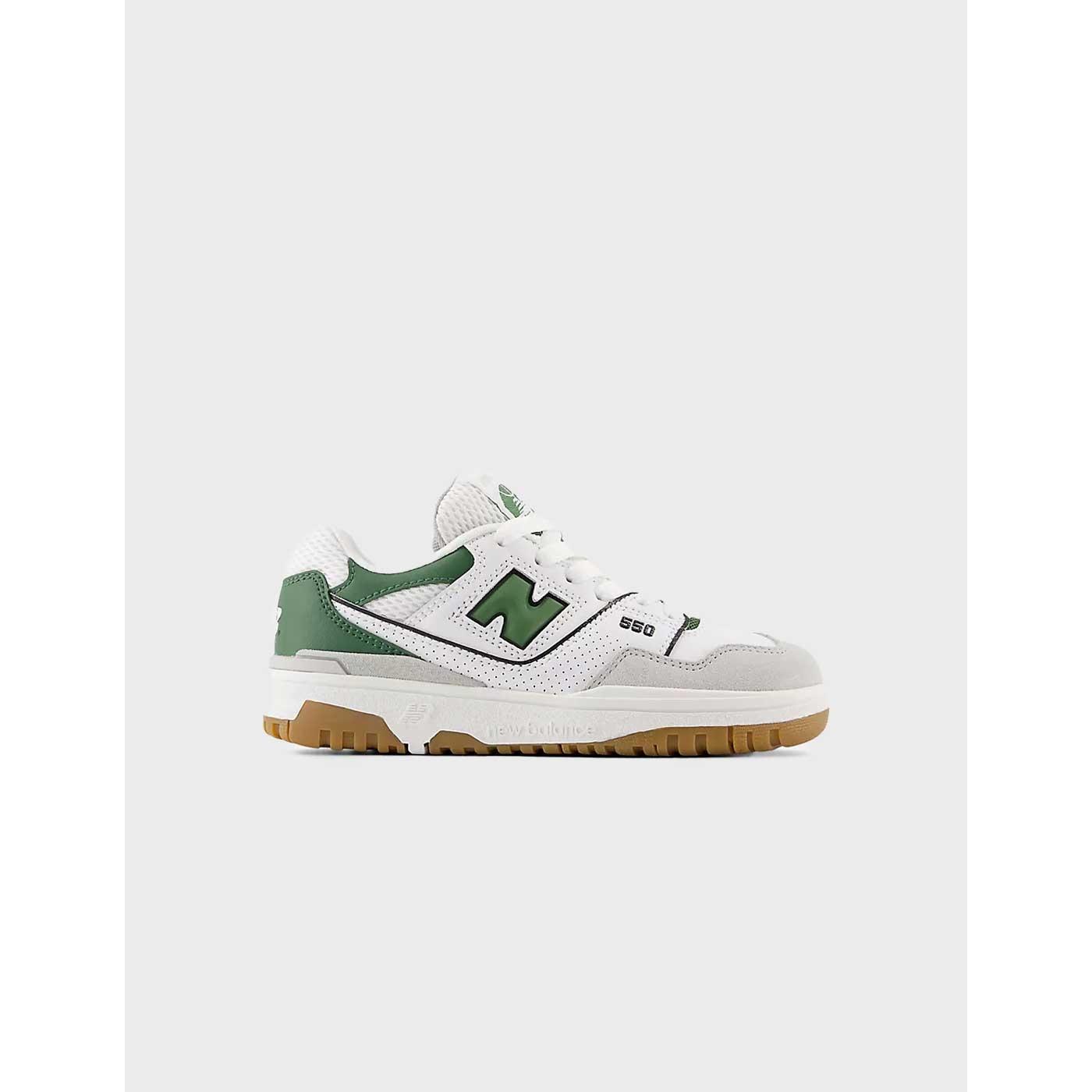 New Balance 550 zapatilla verde para niño y para niña