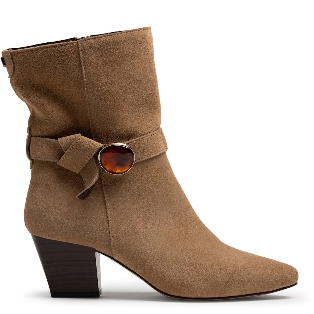 BOTINES DE MUJER MUSTANG ELODIE BEIGE 55998 63802