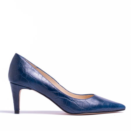 Elodie Zapato de Salón Amanda en Piel Coco Marino - Tacón 65mm