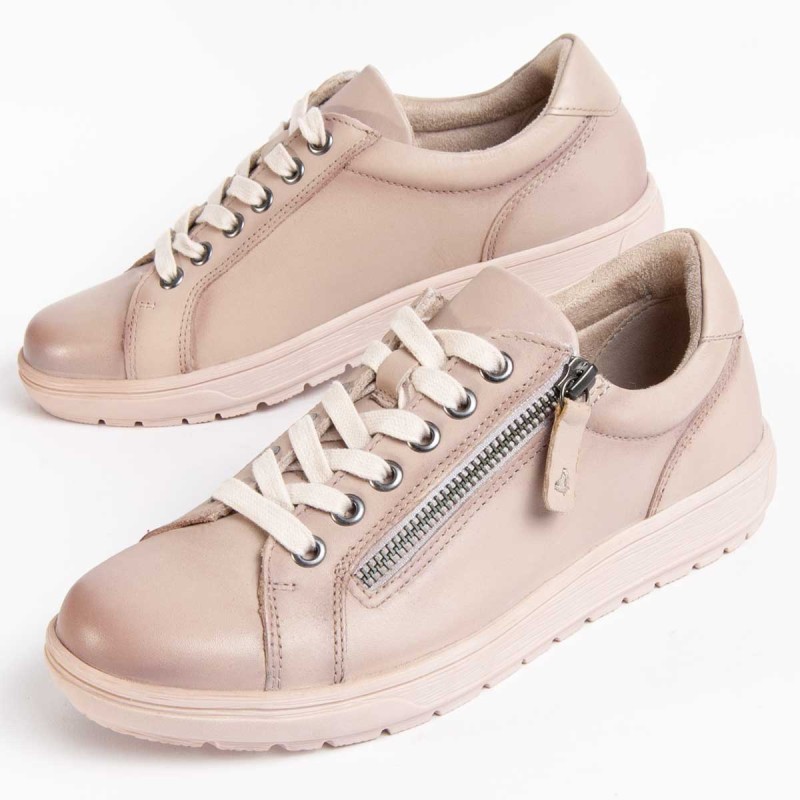 Zapato Casual De Piel Para Mujer. Purapiel Ailina 99459