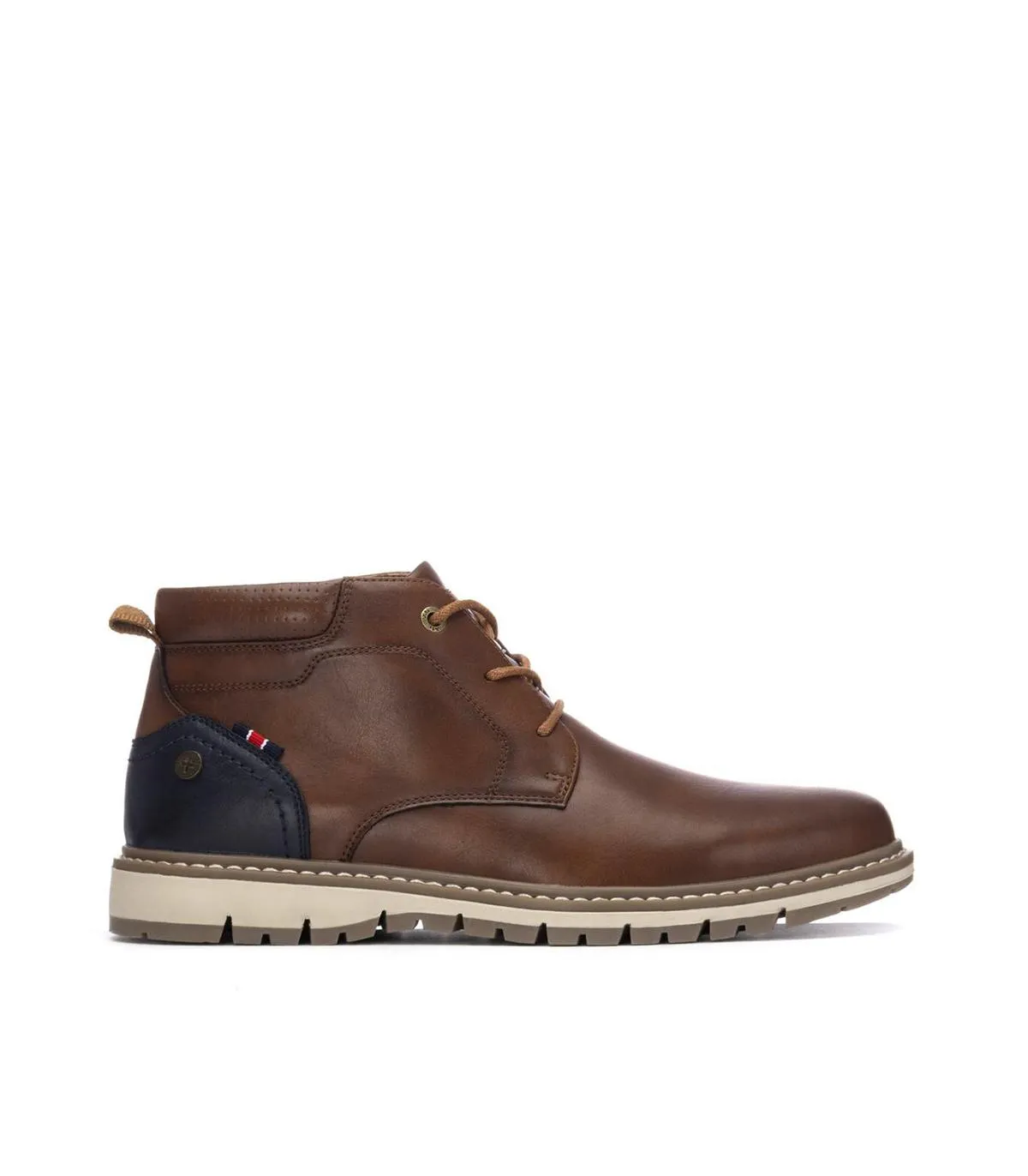 Botín vestir cordones Xti 144512 CAMEL hombre603550058