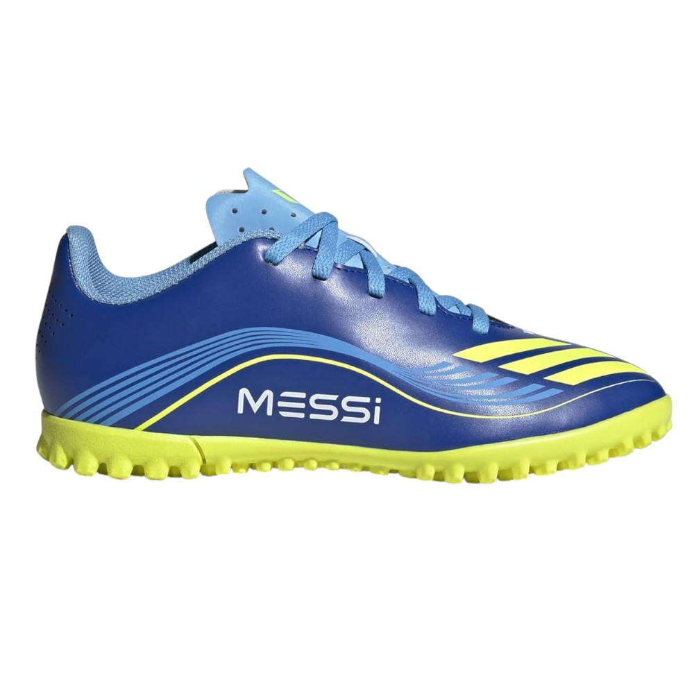 Zapatillas Adidas Copa F50 Messi Club Tf J Turf Azul Jr4427 Niño Futbol Cesped Artificial