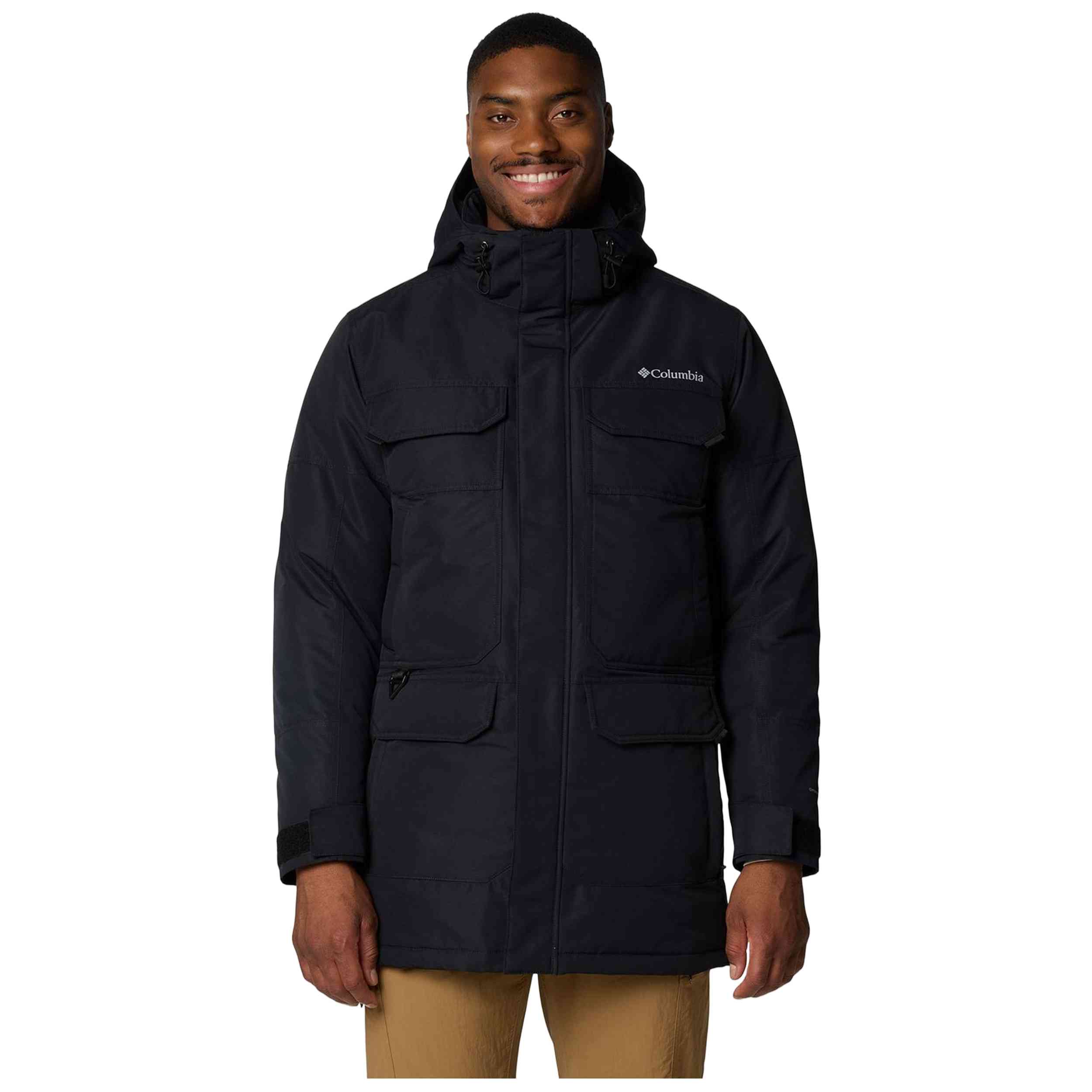 Chaqueta Columbia modelo 2087131010 para Hombre en color Negro