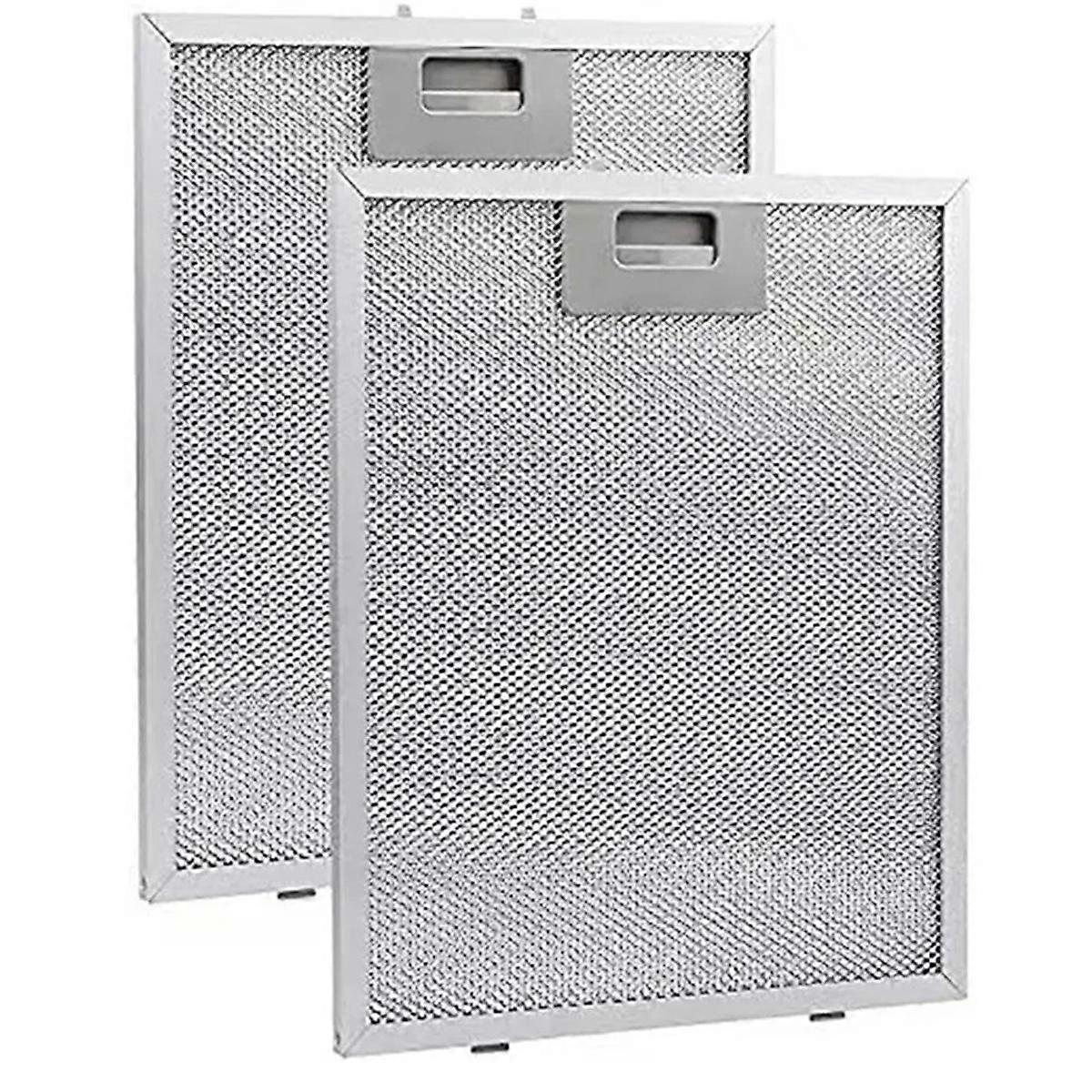 2 filtros de malla metálica para campana extractora.