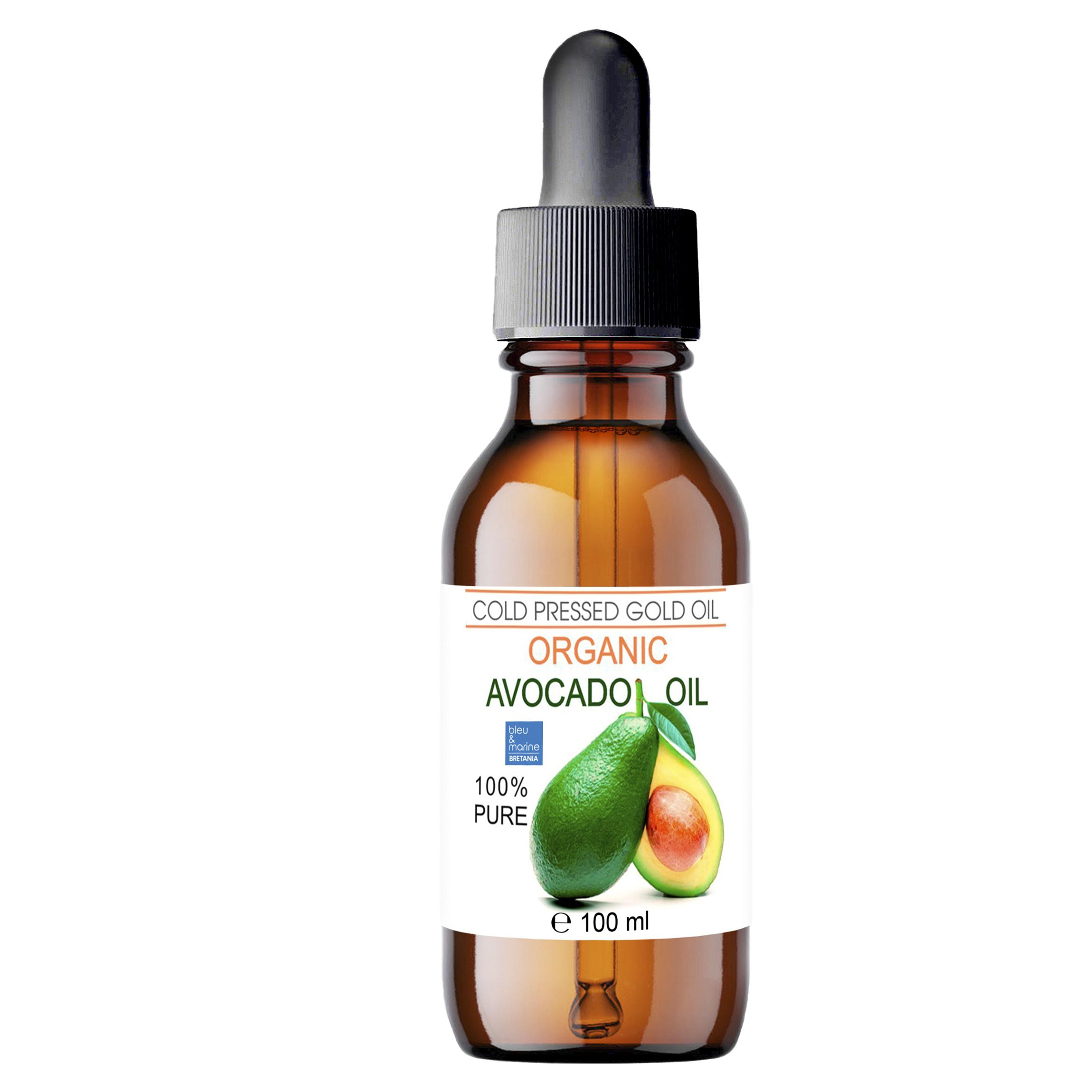 Bleu & Marine Bretania Aceite de Aguacate Puro y Ecológico | Antiarrugas y Contorno de Ojos