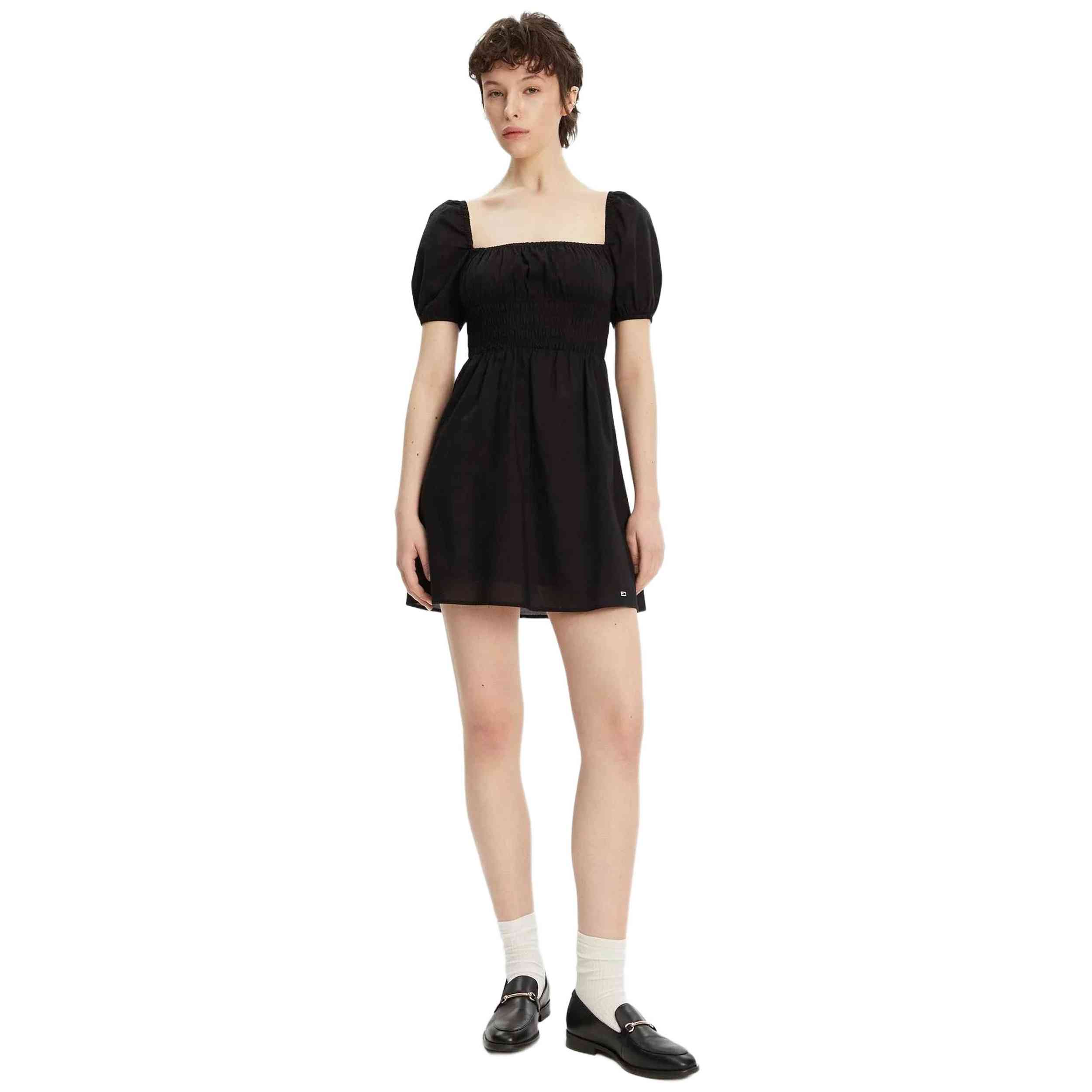 Vestido Tommy Hilfiger modelo DW0DW21334-BDS para Mujer en color Negro
