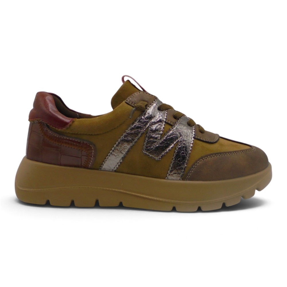 Zapatillas Deportivas Mysoft modelo 26M627 en color Marrón