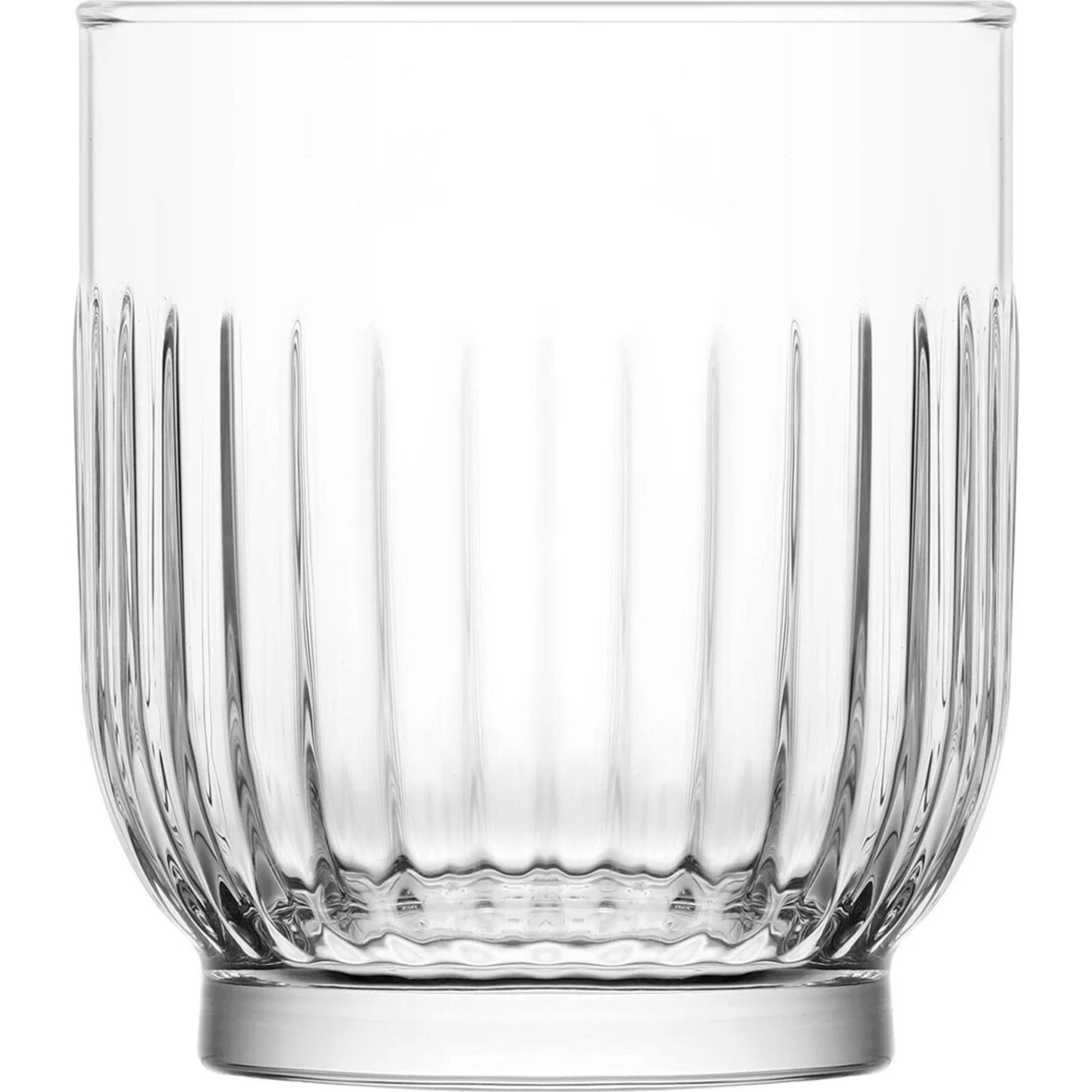 LAV - Set de 6 Vasos 330cc Gama Tokyo - Cristal Elegante y Duradero, Apto Lavavajillas - Diseño Clásico y Versátil para Todo Tipo de Bebidas