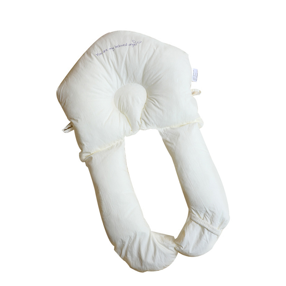 Almohada moldeadora ajustable para bebé recién nasido, almohada para dormir de lado, calming, posicionamiento, antideslizante de Algodón