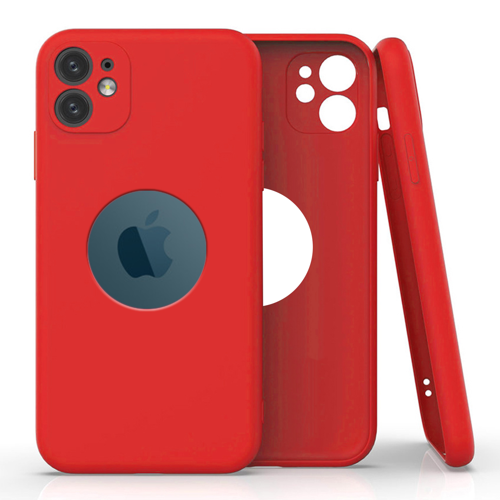 Funda Para Iphone 12 13 Mini 6 7 Plus 6S 11 Pro Max X XR Xs Carcasa Silicona Flexible Delgada Ligera Ultrafina Tpu Tacto Sedoso Varios Colores Azul Negra Roja Rosa Cyan Envío Desde España