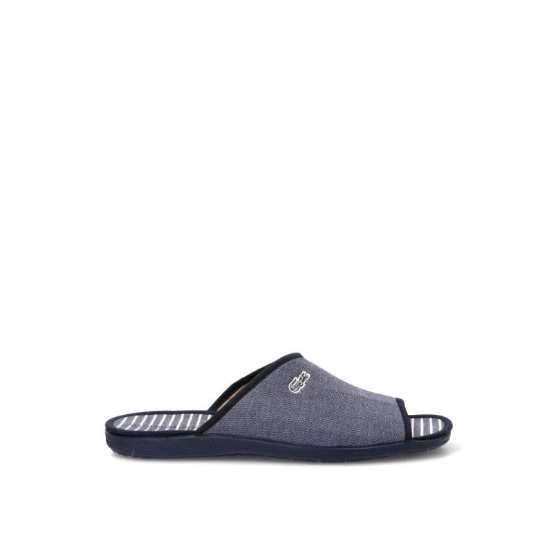 Zapatillas Casa Casa Punta Abierta Vulca-bicha - Hombre - Suela Plana - Modelo 4424 - Color Azul
