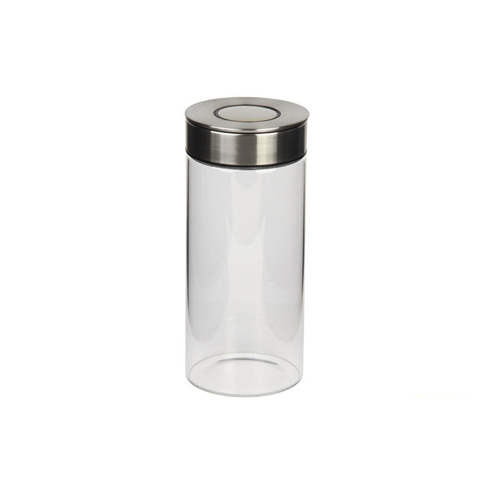 Frascos Vidrio Borosilicato Herméticos | Tapa Acero Inoxidable | 550ml a 1900ml