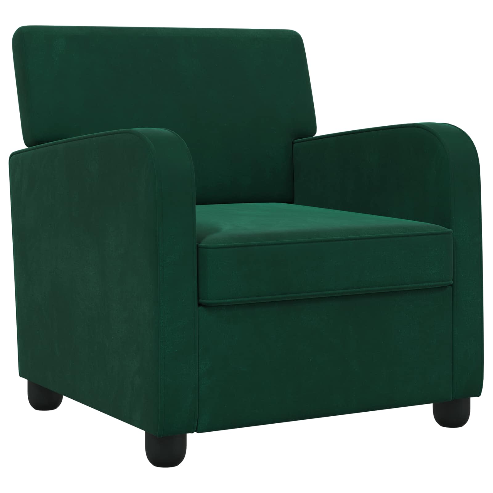 vidaXL Sillón  Terciopelo 70 x 79 x 78 cm Multicolor