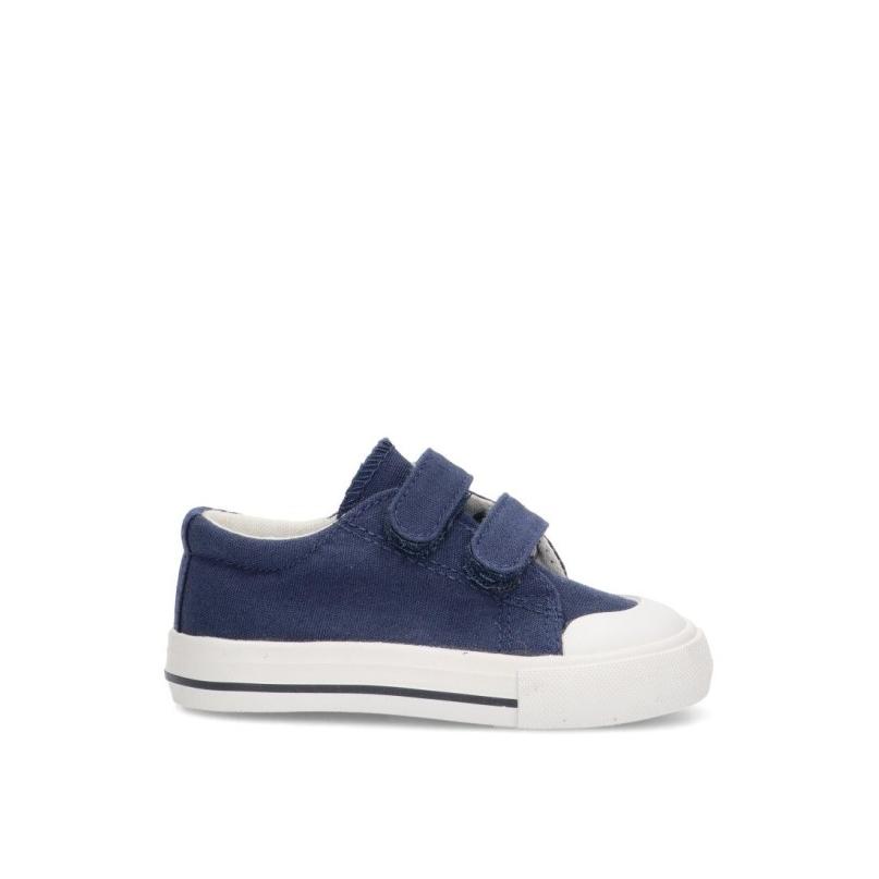 Zapatillas Lona Luna Kids - Niña - Suela Plana - Modelo Rbs1263 - Color Marino