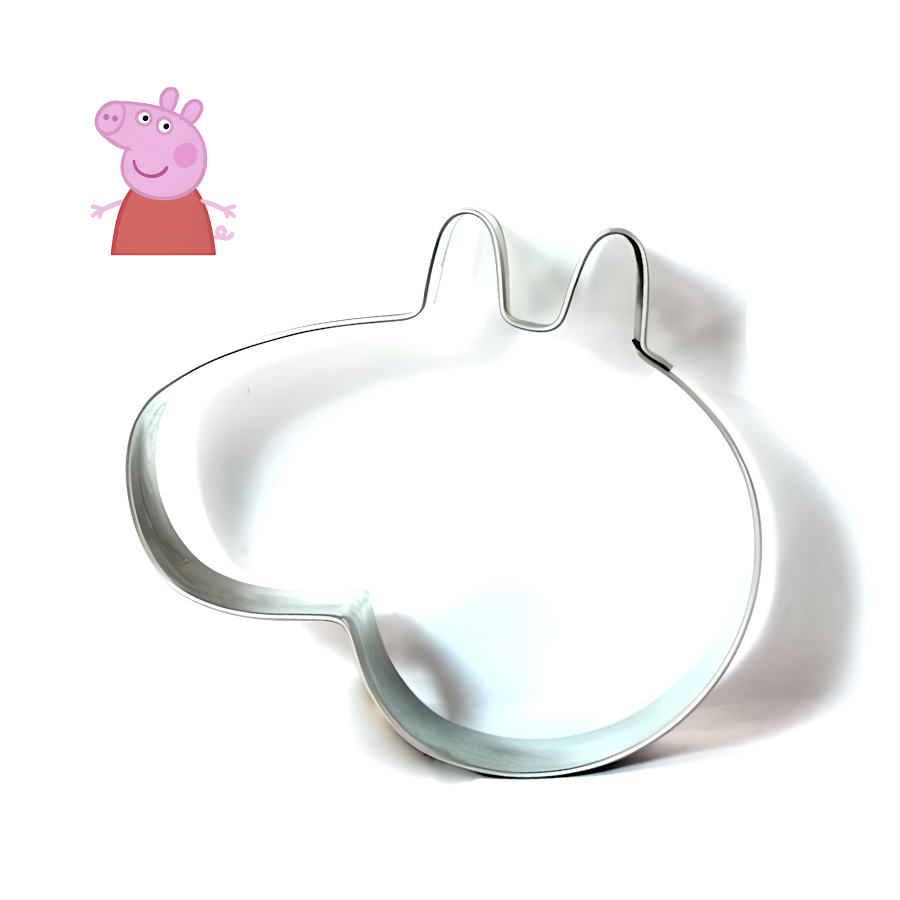 Cortador de Acero Inoxidable Cerdita - Utensilios para Galletas