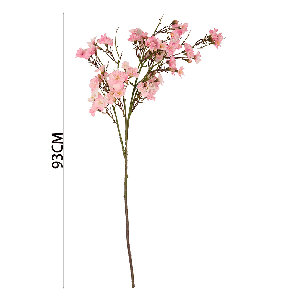 Poenia Arte Floral - Varas de Cerezo Artificial 93cm - Pack de 2 - Decoración Floral
