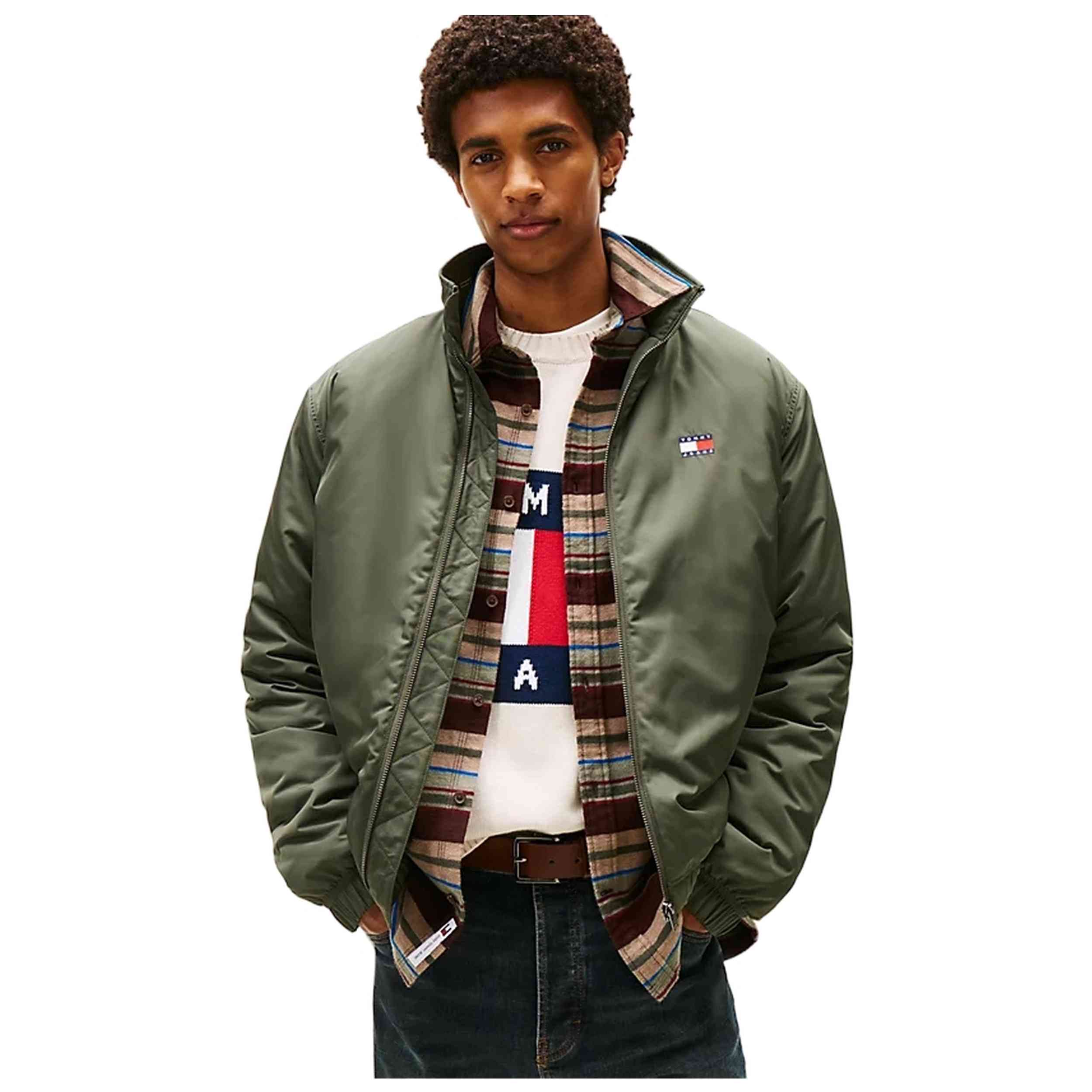 Chaqueta Tommy Hilfiger modelo DM0DM21936MRH para Hombre en color Yellow Alert-P