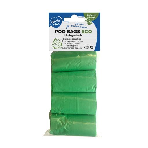 Duvo Plus Bolsas Higiénicas Eco Biodegradables Verdes -