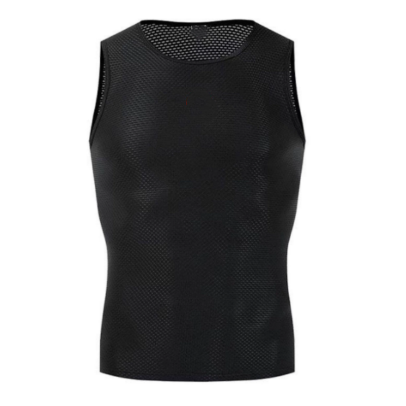 TK Camiseta De Ciclismo Transpirable Reflectante Para Hombres Camiseta Deportiva Sin Mangas Secado Rápido Elástica Blanca