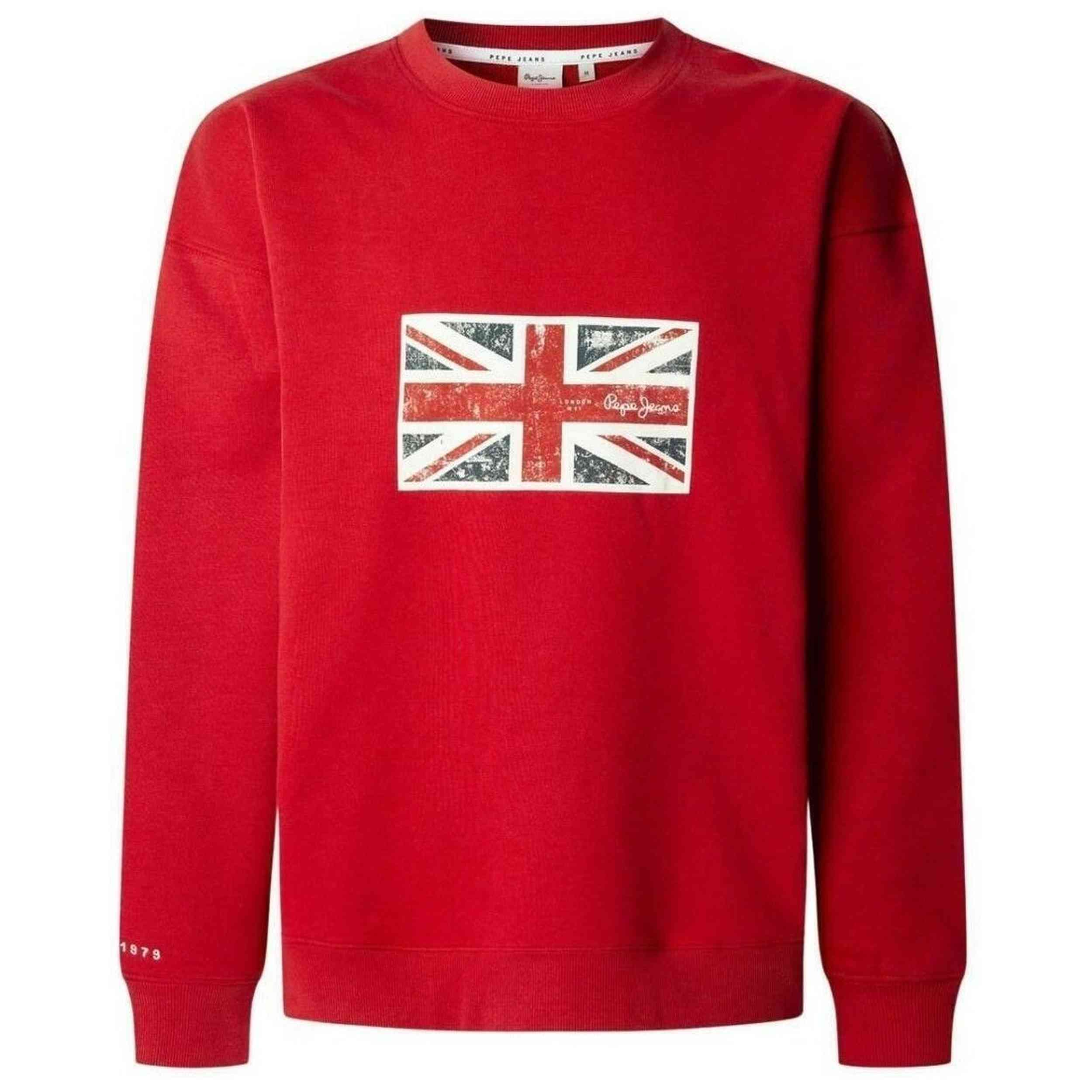 Sudadera Pepe Jeans modelo PM582845-285 para Hombre en color Rojo