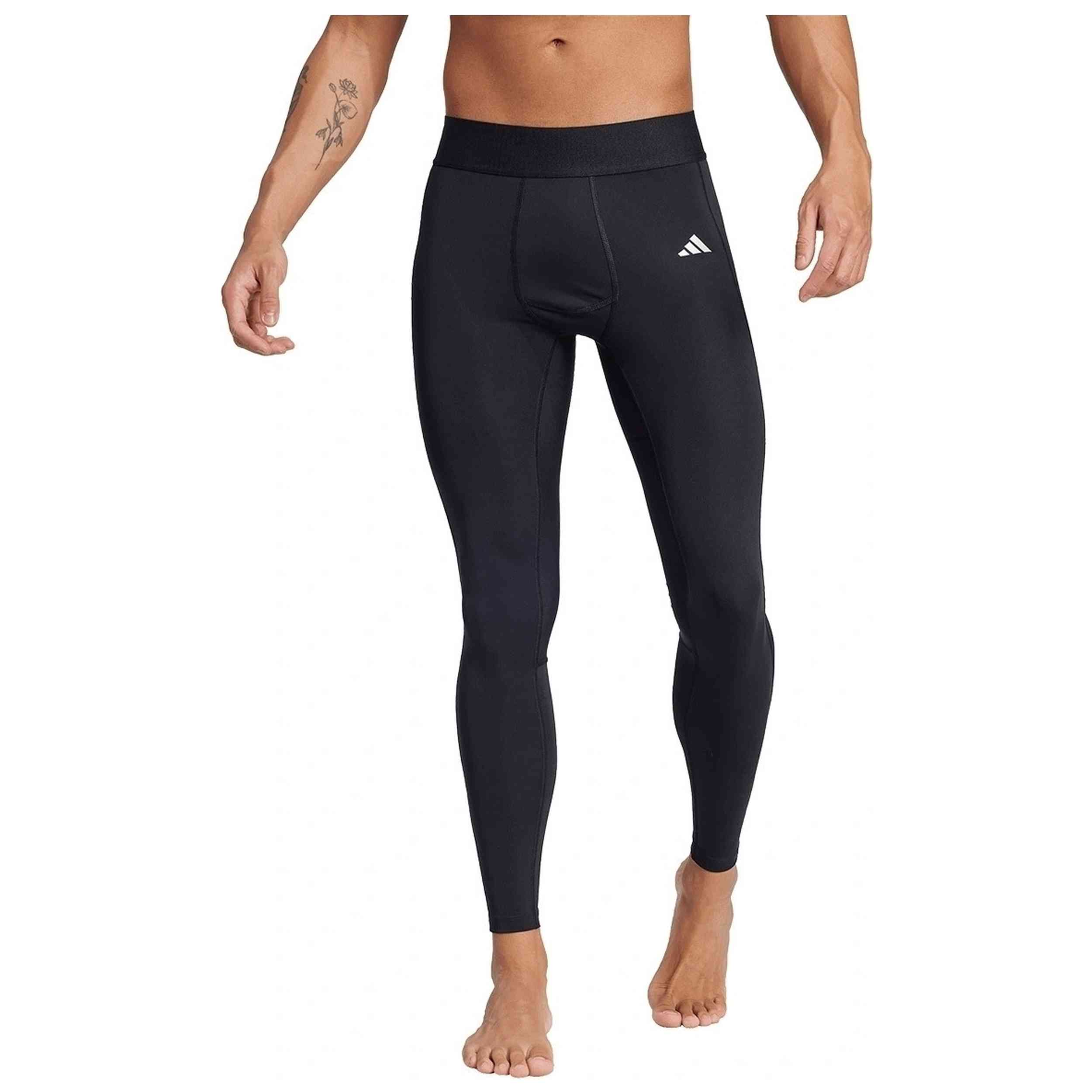 Mallas Adidas modelo Techfit para Hombre en color Negro