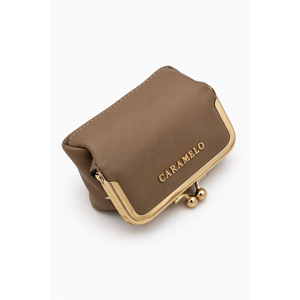 CARAMELO MONEDERO PU BOQUILLA-10X6X4 CM-PACK 6 COLORES SURTIDOS BOQUILLA PU