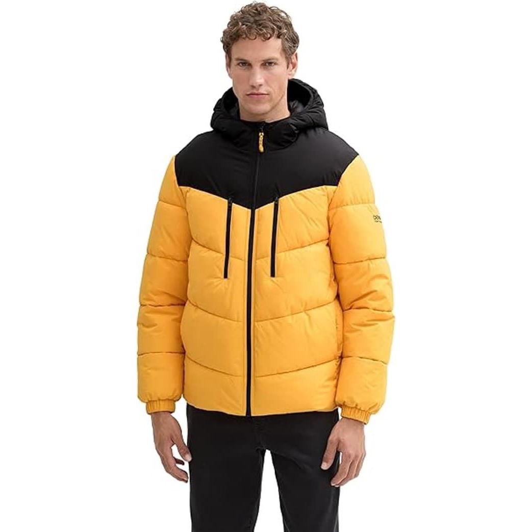 Cazadora Tom Tailor Hooded Puffer Jacket Classic Orange