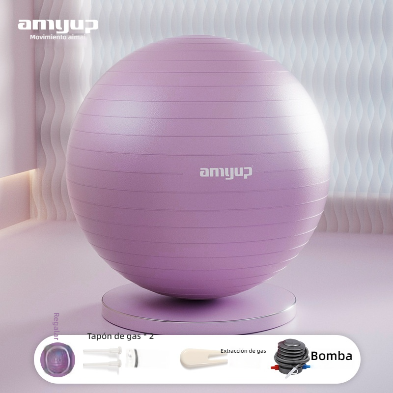 Pelota de yoga extra resistente – Pelota de fitness, ayuda para el parto en embarazadas, balón de equilibrio en PVC para entrenamiento sensorial infantil