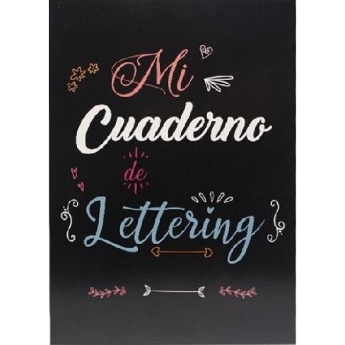 BISMARK. Cuadernos para lettering con hojas negras. Tamaños disponibles  A5 y A4.  Tapa brillante y plastificada. ● Los rotuladores metalicos quedan espacialmente bien en este tipo de cuadernos