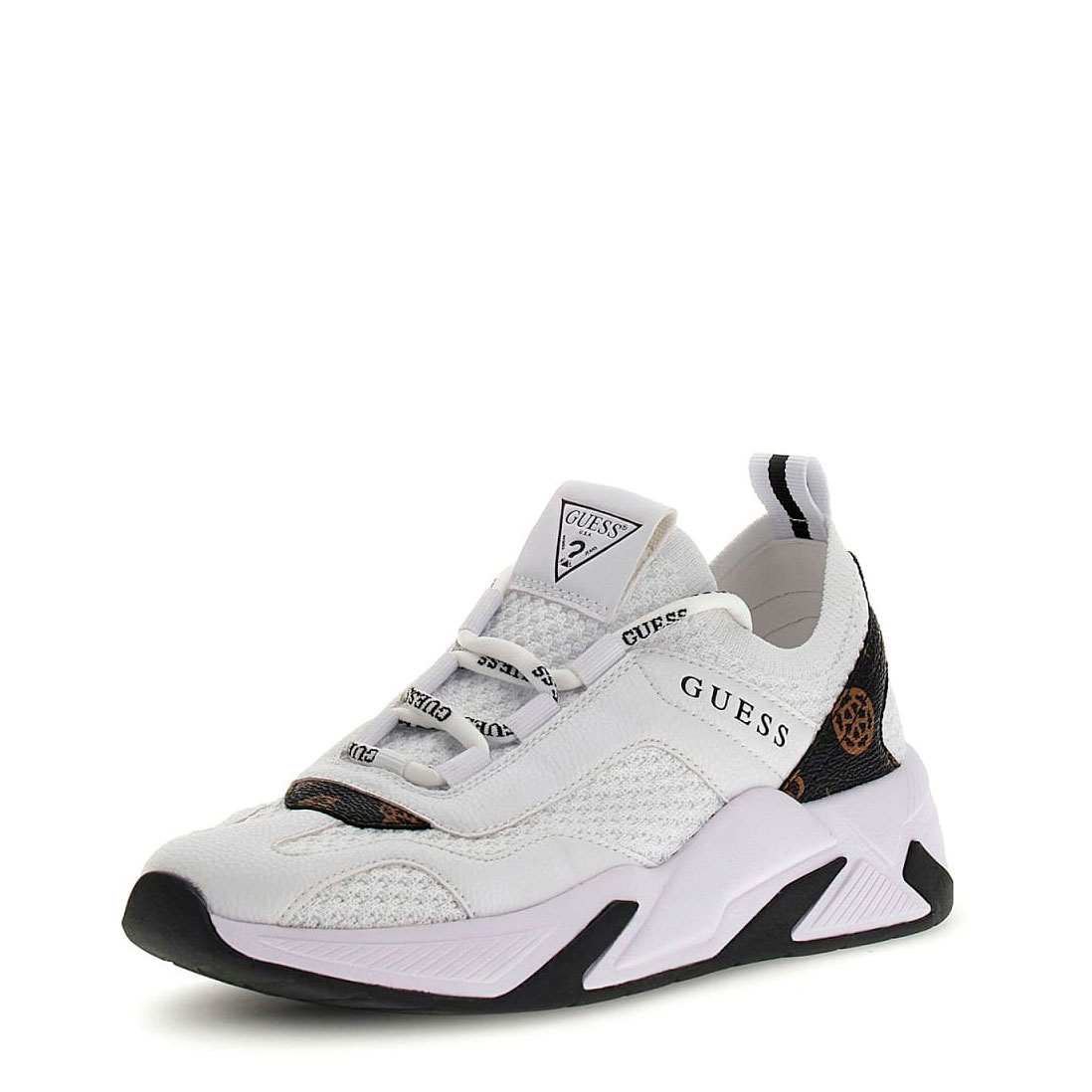 Guess Zapatillas Blancas FLPGE2 FAL12-WHIBR , para Mujer