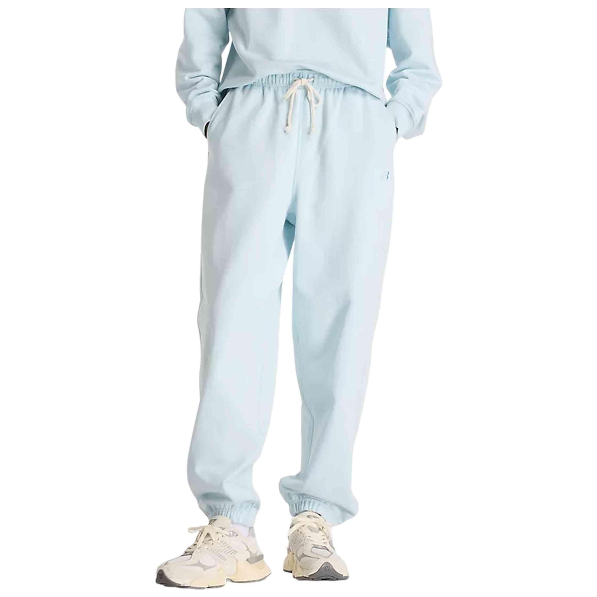 Pantalon Largo New Balance modelo WP41513 para hombre y mujer en color Blanco