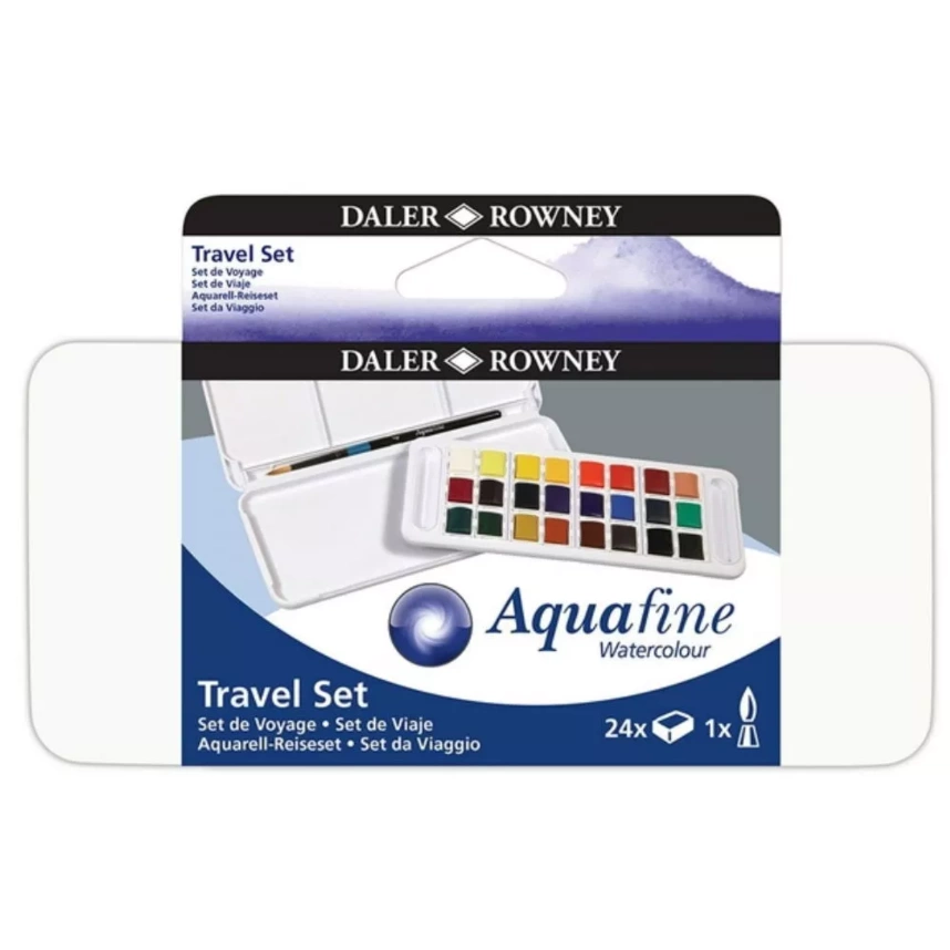 Acuarelas Aquafine 24 Colores - Pinturas Al Agua De Calidad