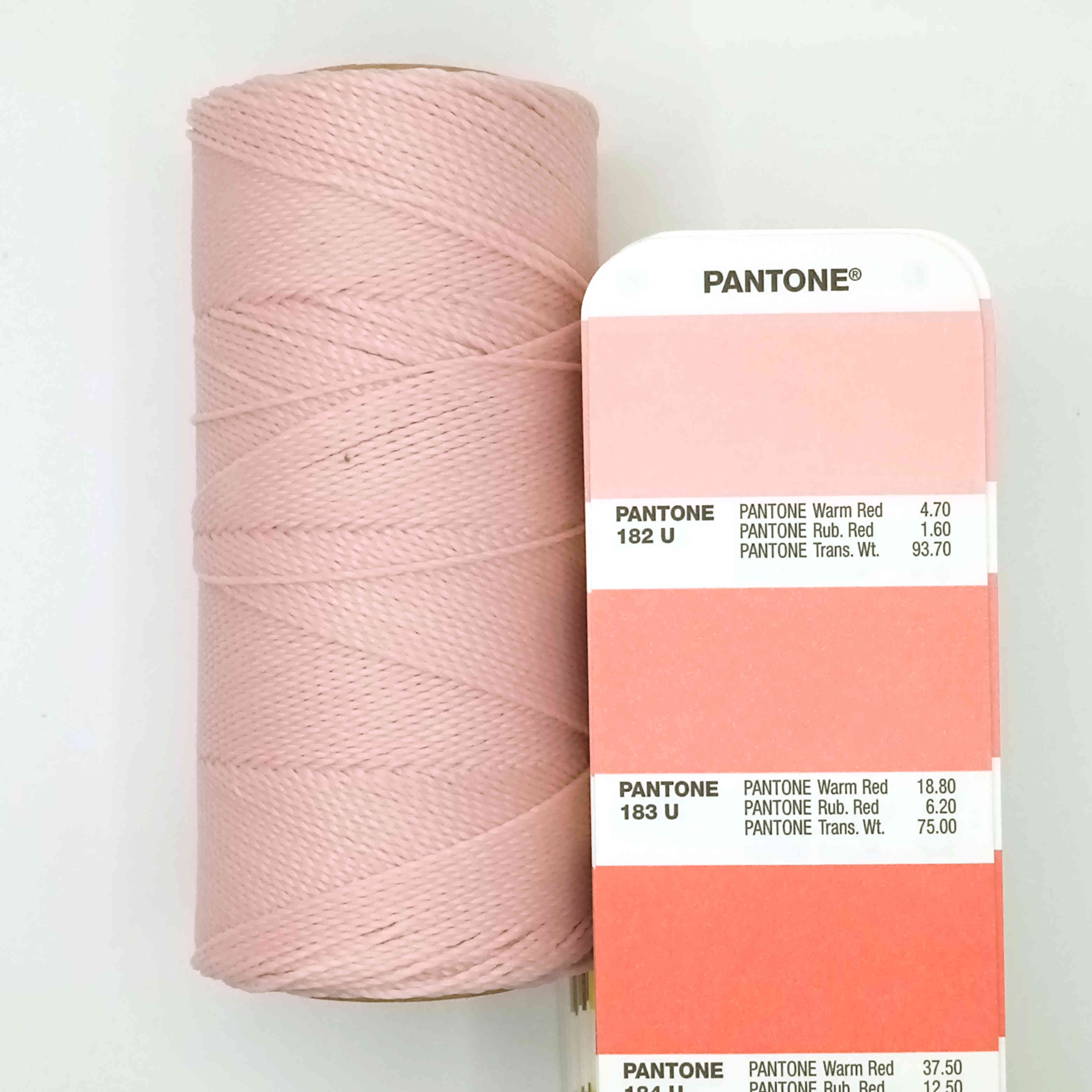 Hilo Encerado Profesional Linhasita 100gr - 0.5mm, 337 Metros, Hecho en Brasil, para Macramé, Coser de Cuero, Etc ...