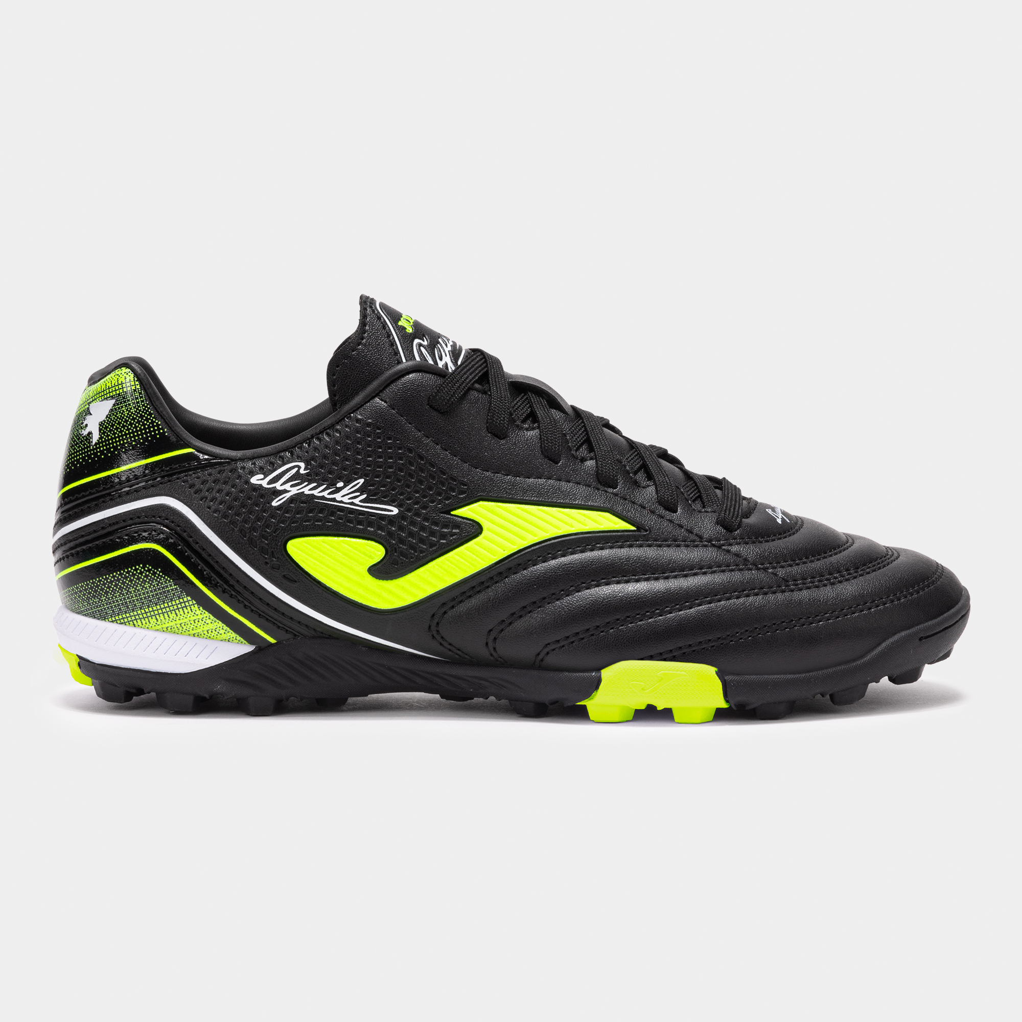 Zapatilla Fútbol Turf Hombre Joma Aguila 2501 Negro Resistente
