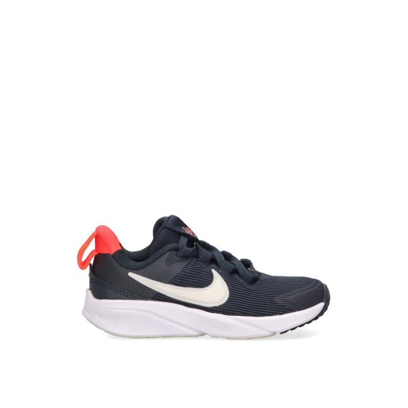 Zapatillas Running Nike - Niño - Suela Plana - Modelo Dx7614 - Color Marino