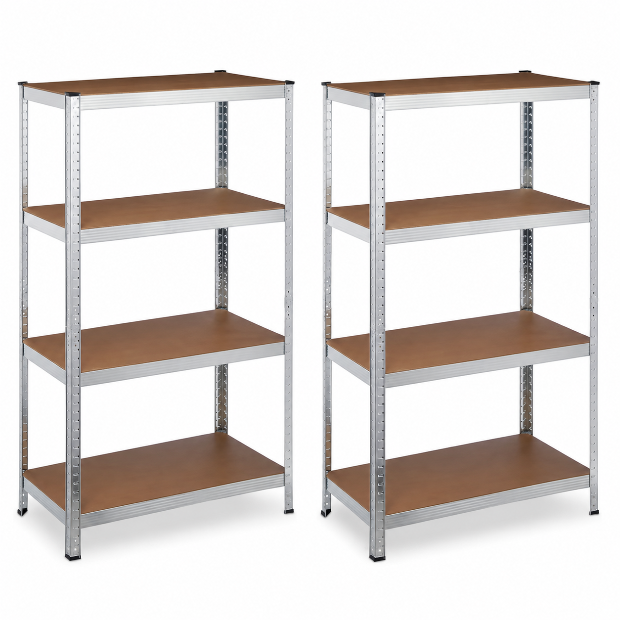 Estantería Mikomika con 5 Baldes - Capacidad de 875 kg, 183 cm de Altura, 91 cm de Ancho y 46 cm de Profundidad - Estructura de Acero Galvanizado, Perfecta para Cocina, Oficina, Garaje y Más (NAVE-001 2790 D1)