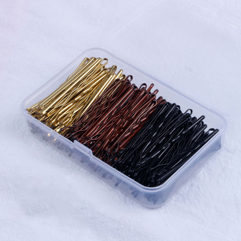 TK Juego De 150 Clips De Cabello Bobby Para Mujeres Accesorios De Peluquería Para El Hogar Uso Diario Clips De Moda Sólidos Para Maquillaje