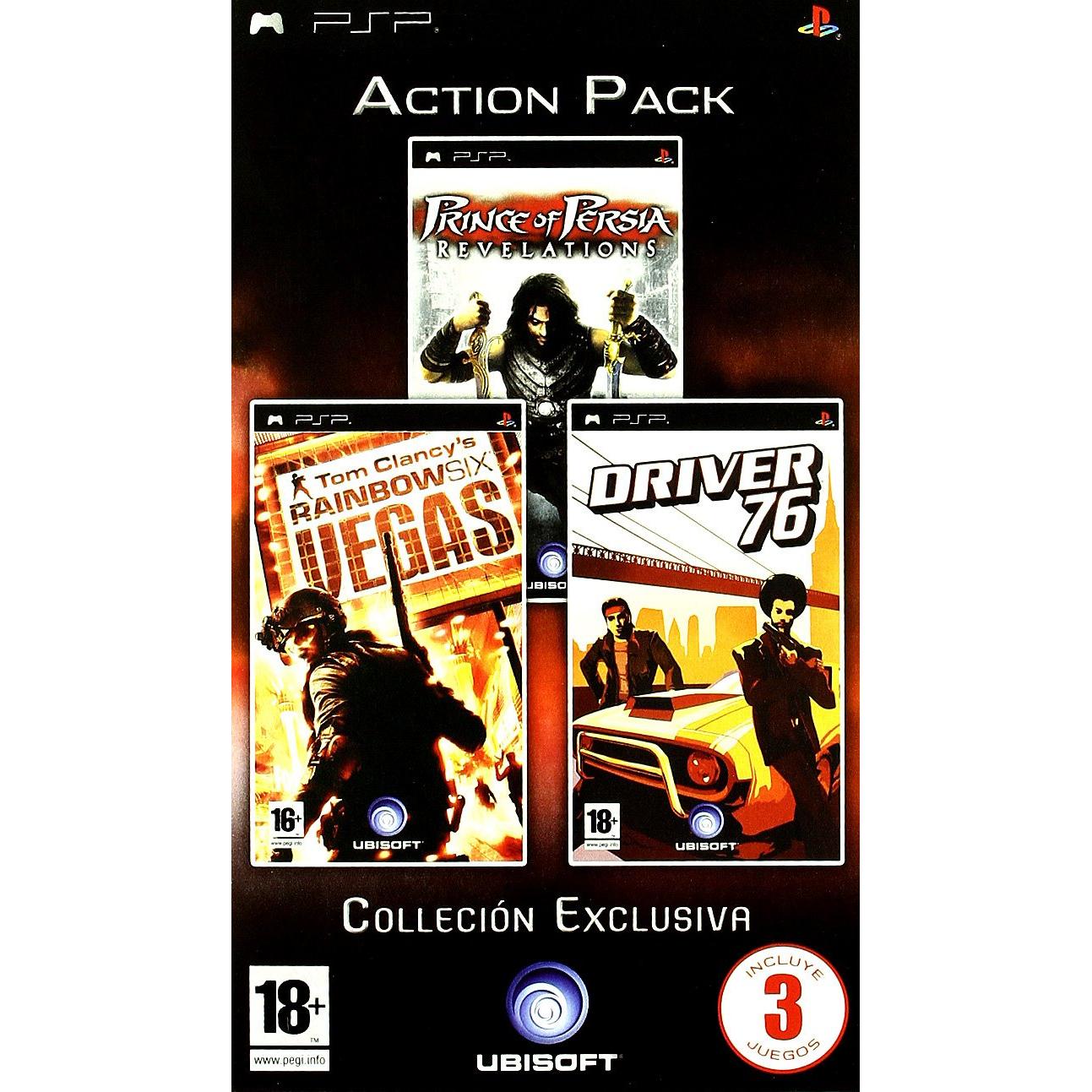 Pack Rainbow Six + Pop Swor DS - + Driver PSP [PAL ESP] - Nuevo