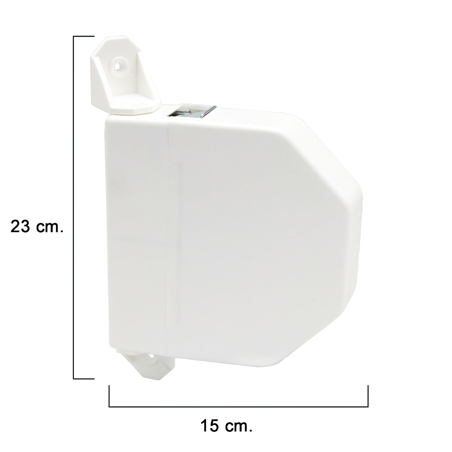 SANCO STORE - WOLFPACK LINEA PROFESIONAL Recogedor Persiana Abatible Blanco Cinta 22 mm.