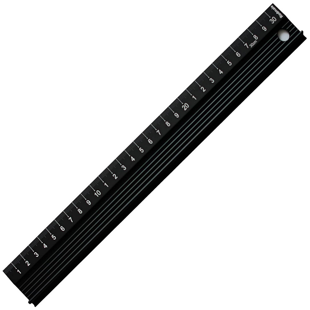 CA Regla de metal de 30 cm de Direct Power SARL, kit de dibujo técnico, herramienta de geometría, herramienta de bricolaje, regla de arquitecto p