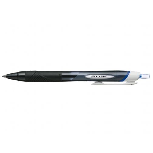 Uni-ball jetstream sport sxn-150 boligrafo de tinta pigmentada - punta de bola 1mm - retractil - secado instantaneo - ideal para zurdos - color azul (12 uds) de marca Uniball