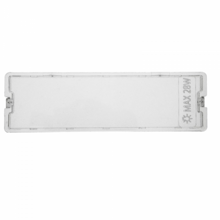 Deflector Trasluz Fagor Modelos CT130LX y CT230 | Referencia Original KE0001537 | Medidas 55x150 mm | Protector de Lámpara