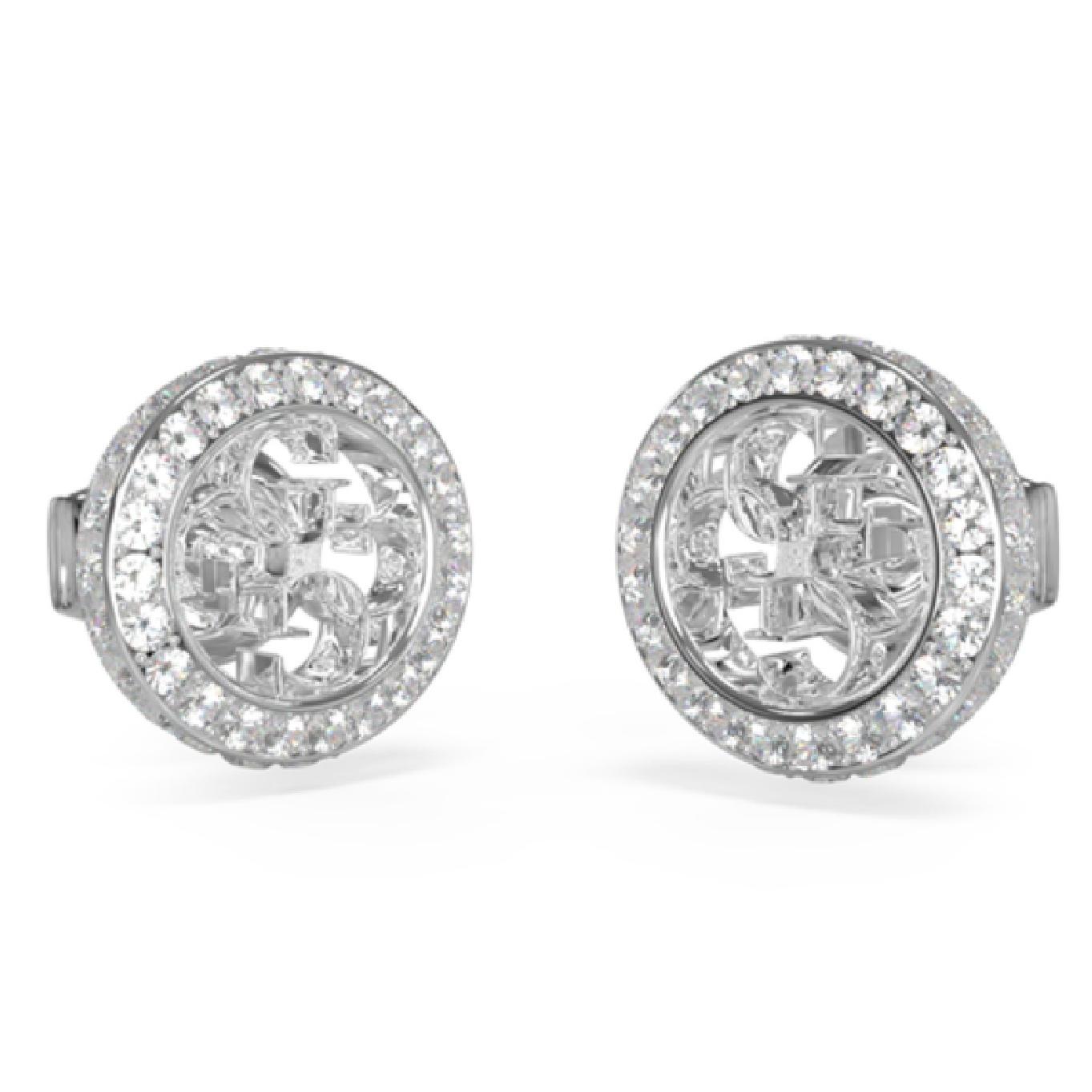 PENDIENTES GUESS ANAGRAMA ZIRCONITAS JUBE04164JWRHT/U