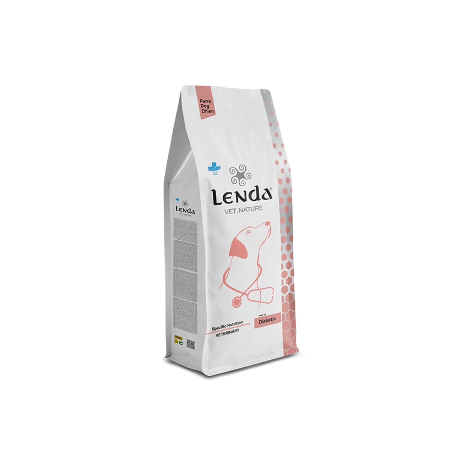 Lenda Vet Dog Nature Diabetic - Pienso Veterinario para Perros con Problemas Diabeticos y/o Colitis - Pienso Natural con Condroprotectores