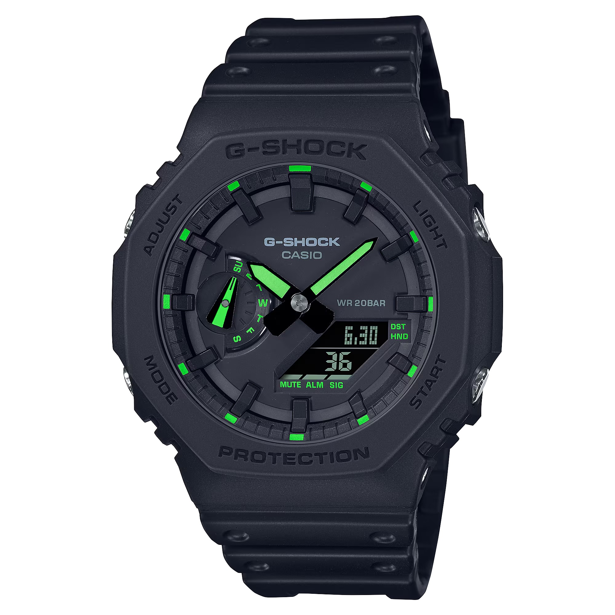 Reloj G-SHOCK Casio Hombre GA-2100-1A3ER - Resistente - Sumergible 200m