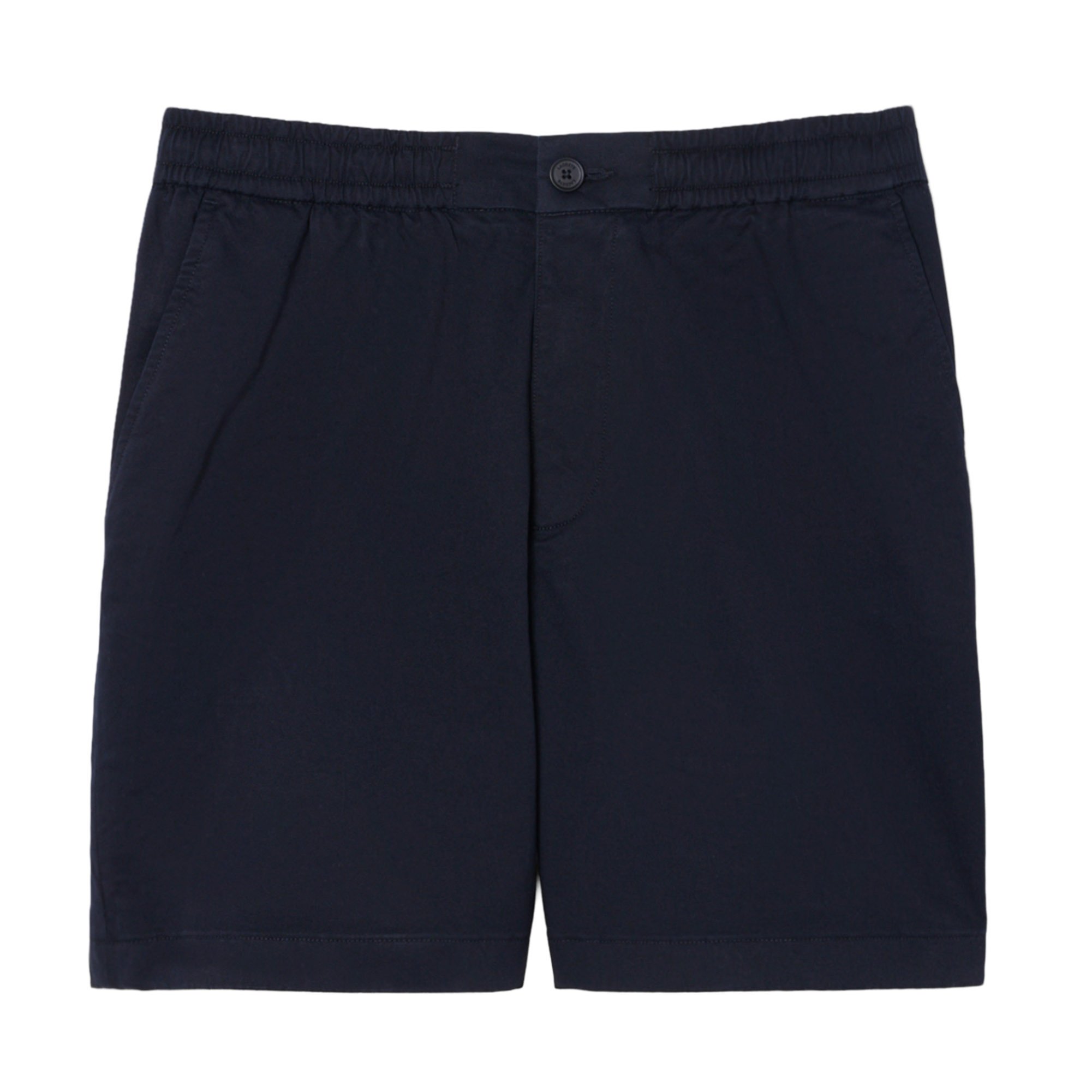 LACOSTE Bermudas para hombre - Pantalones cortos, corte regular, sarga de algodón elástica, lisos